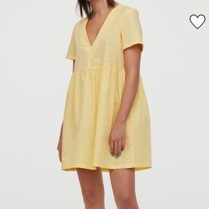 Divided Sunny Yellow Mini Dress